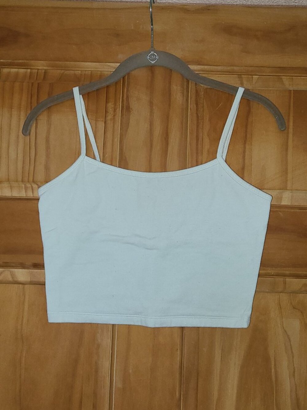 wild fable White Cropped Camisole Top